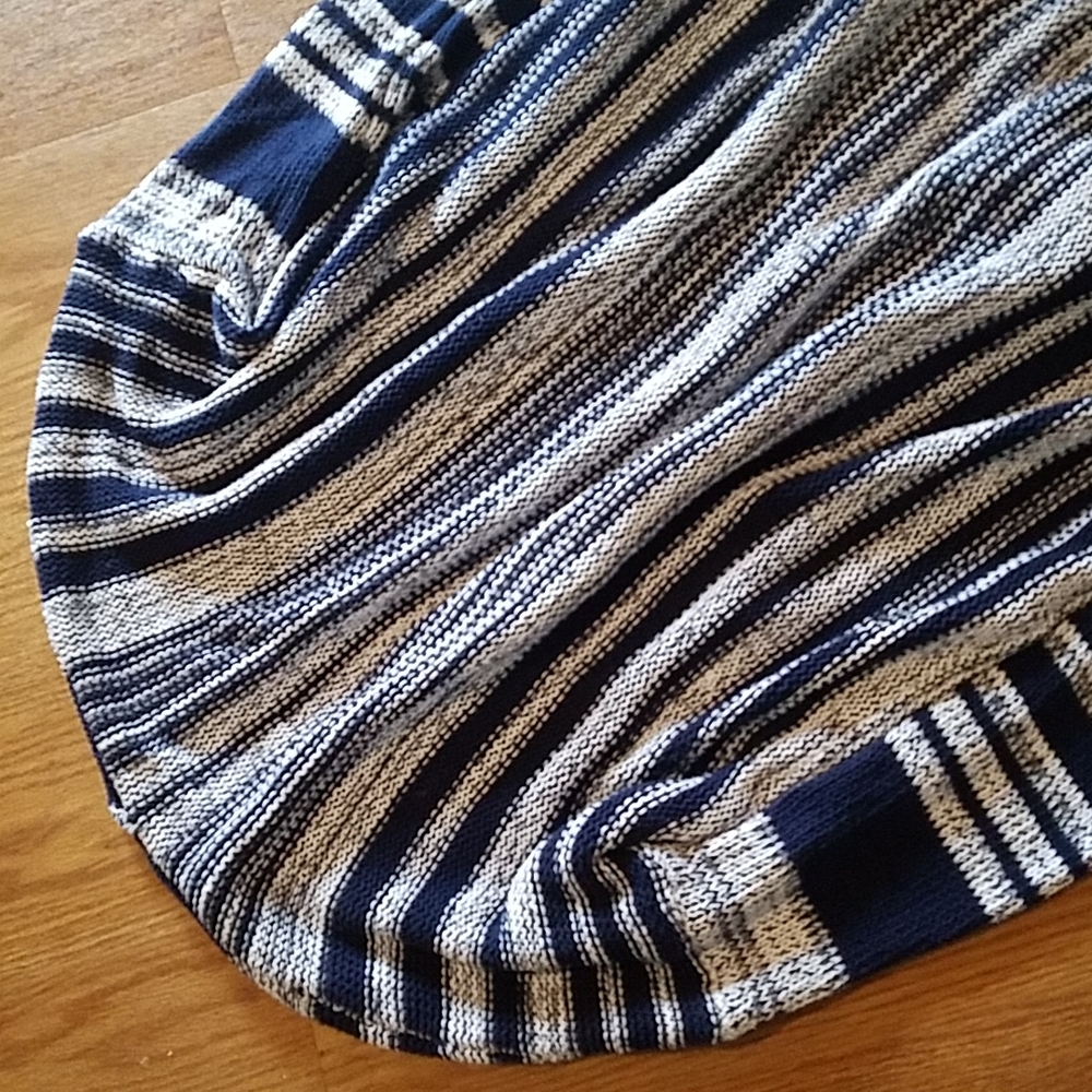 New Directions blue knit cardigan - Picture 6 of 6